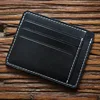 Black-harley vegetable tanned leather
