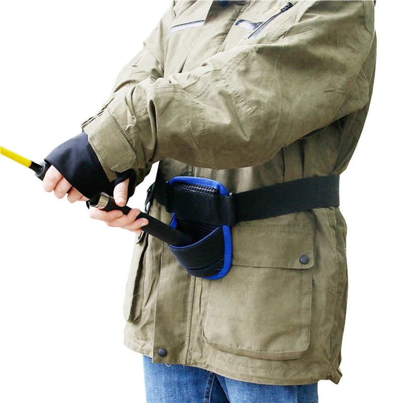 Fishing Waist Belt Lightweight Rod Holder Fishing Tackle Accessories  Fishing Rod Fighting Belt