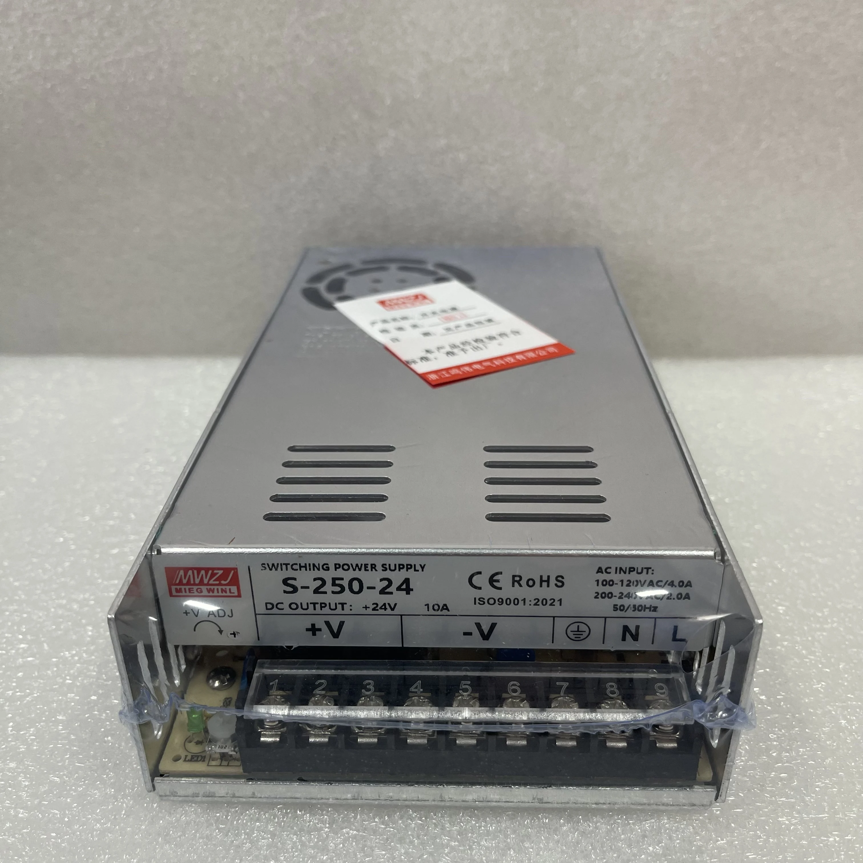 MIEG WINL (MWZJ) Switching Power Supply S-250-24