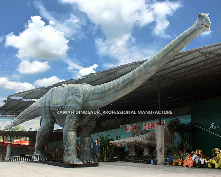 25M Realistic Giant Long Neck Dinosaur Lusotitan Animatronic For 25m-realistic-giant-long-neck-dinosaur-lusotitan-animatronic-for
