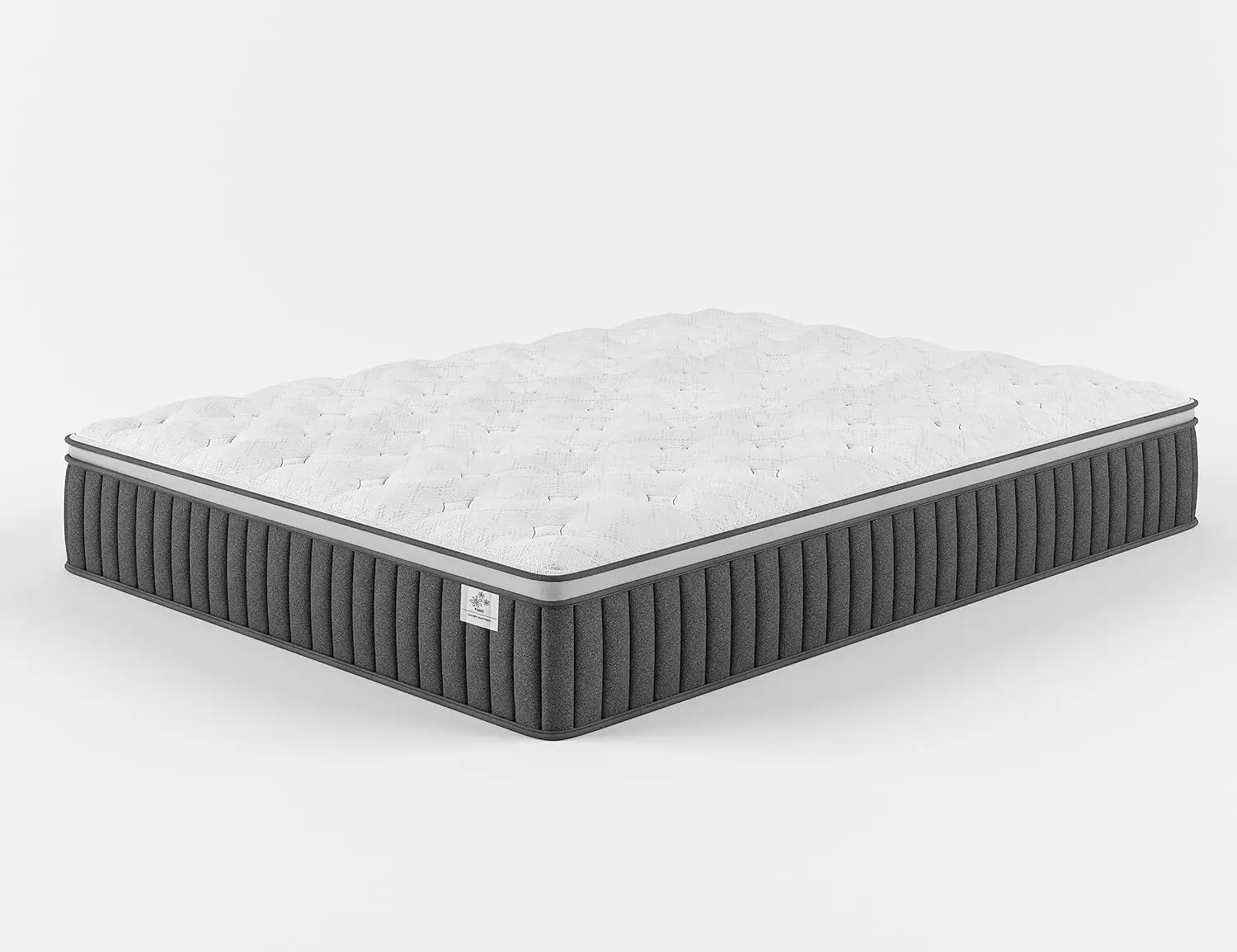 12 дюймов Гибридный фирмы наволочки для двуспальной кровати евро ортопедический отель гель Memory Foam из натурального латекса в коробке кровать джинсовые платья-комбинезоны с карманами кровать матрасы