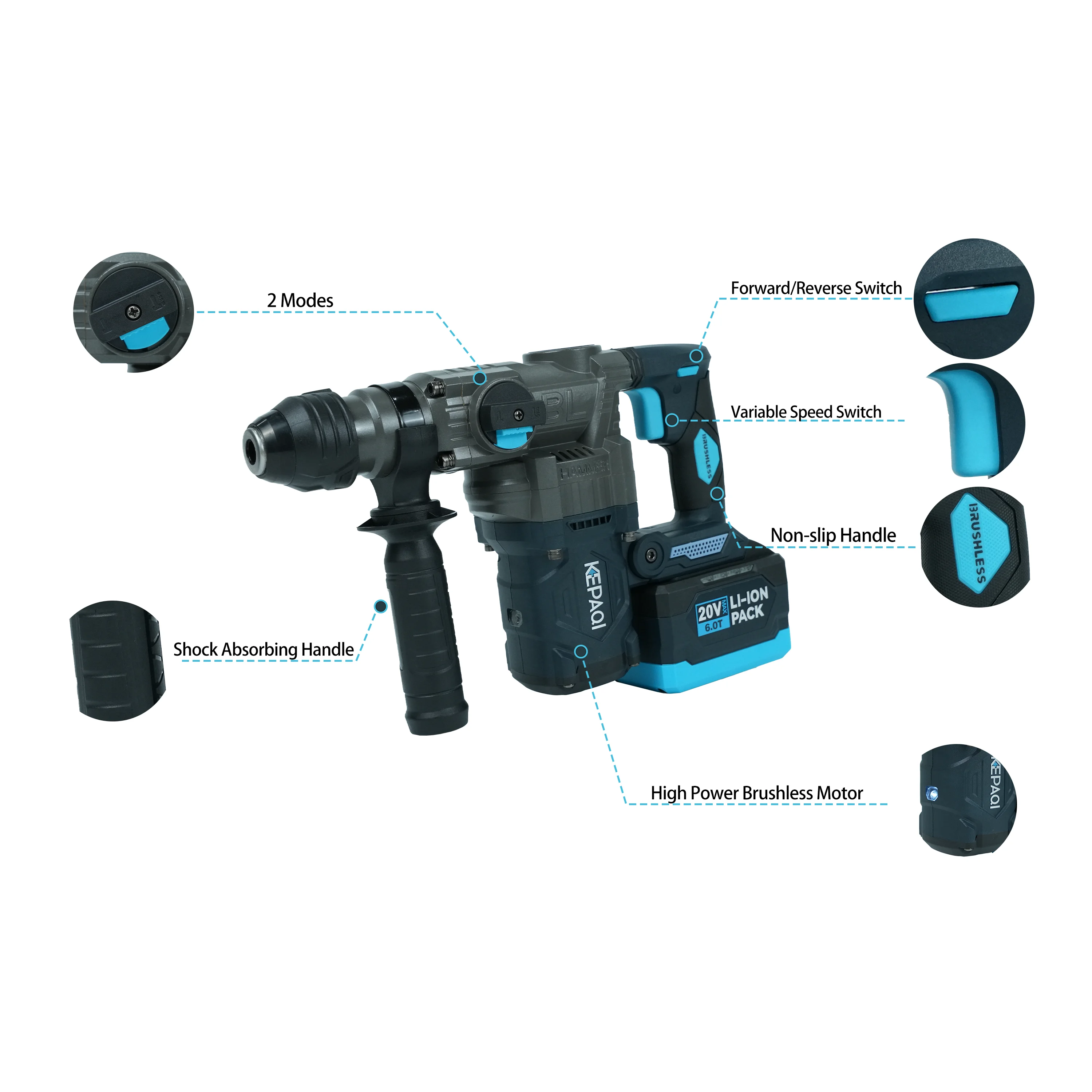 36v Makita Bhr262rde Makita BHR262 Cordless (Makita BHR262 - Main Image