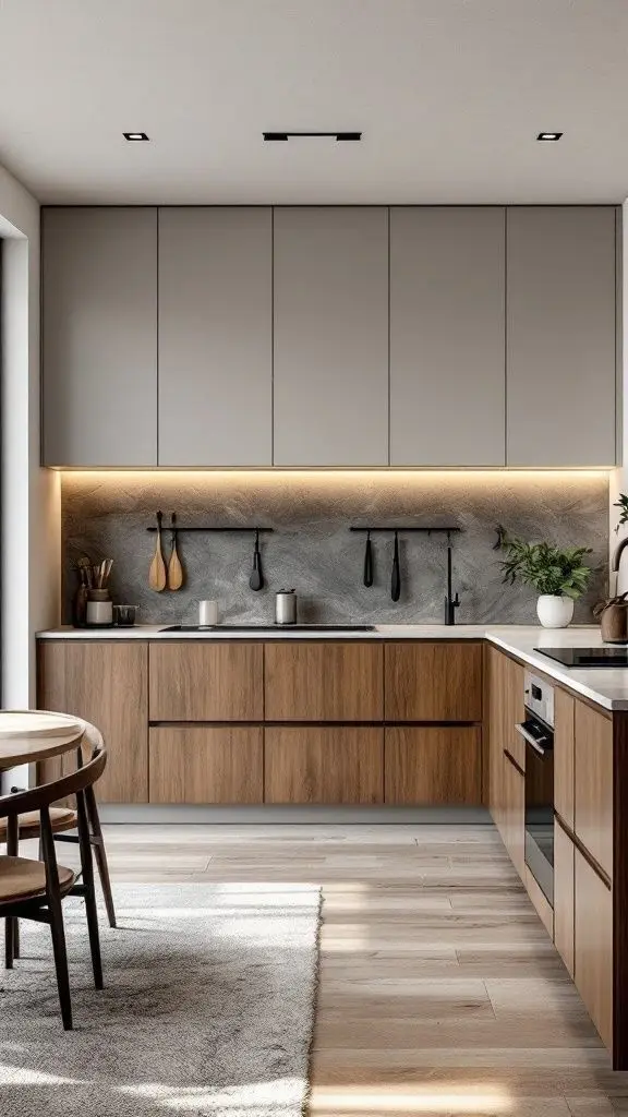 CBMmart Modern Design Melamine Laminated Finish Wood Grain and Lacquer ...
