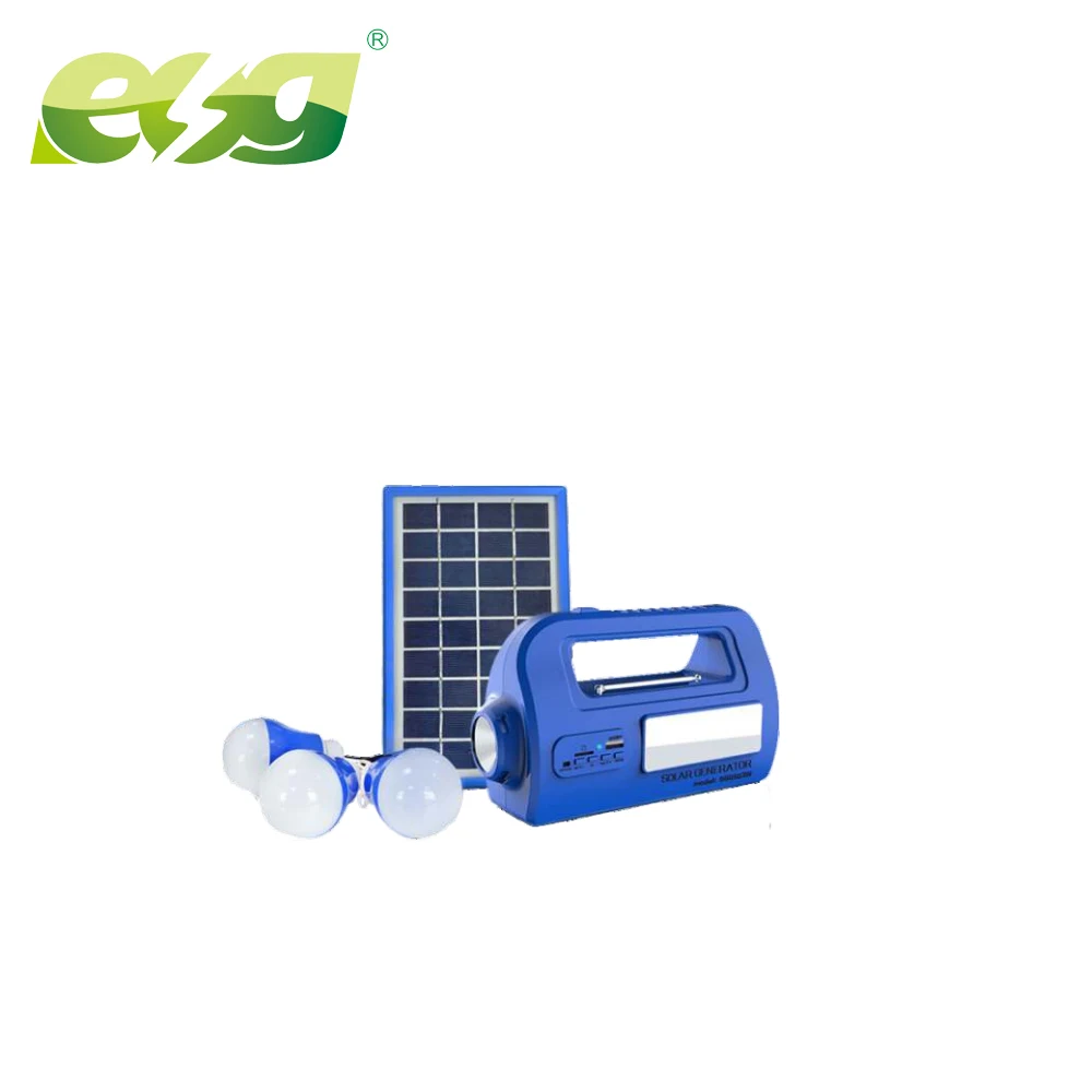 Wholesale Price 3W Mini Portable Camping Home Personal Use Lighting Power Solar Kits System