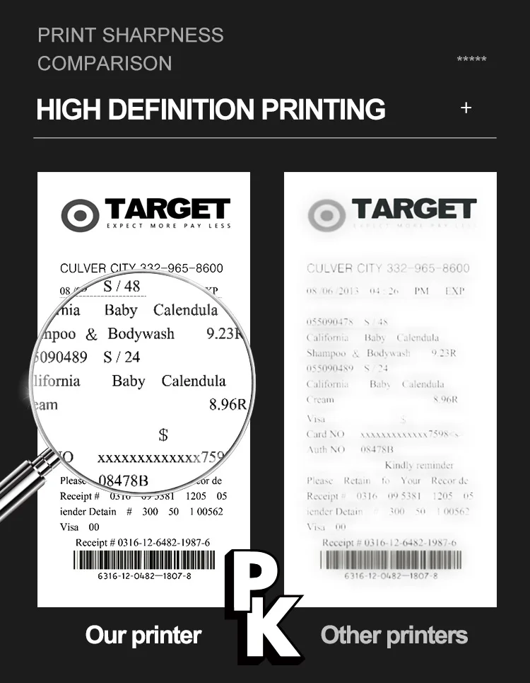 Thermal Printer 4x6 Thermal Printer Sticker Label Ticket Printer - Buy ...