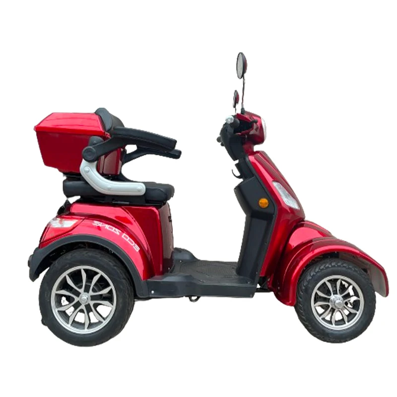 EEC/COC Certificate Max Speed 25km/h Four Wheels Electric Mobility Scooter for Elderly 1000W 60V20AH Lead Acid Battery