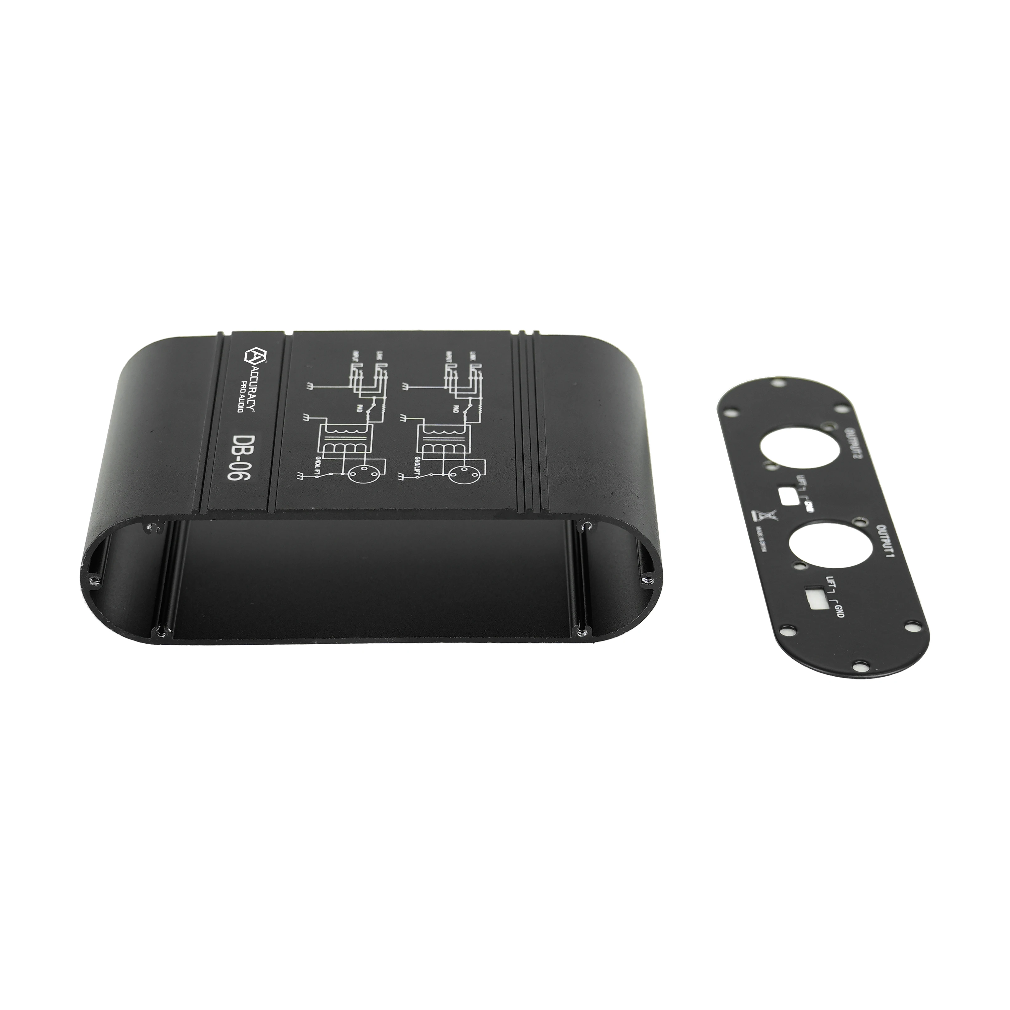 Accuracy Pro Audio DB-06 - Dual Channel DI Box with Metal Body