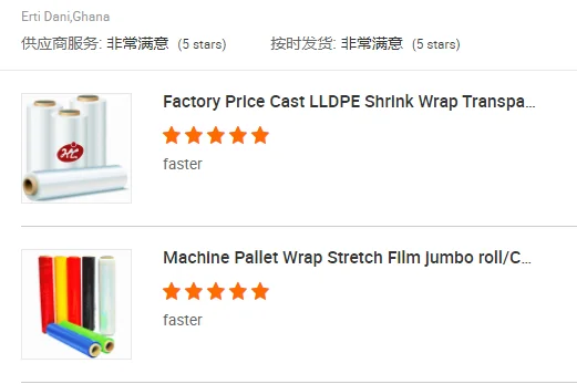 Factory price Mini Stretch Film hand stretch Wrap film