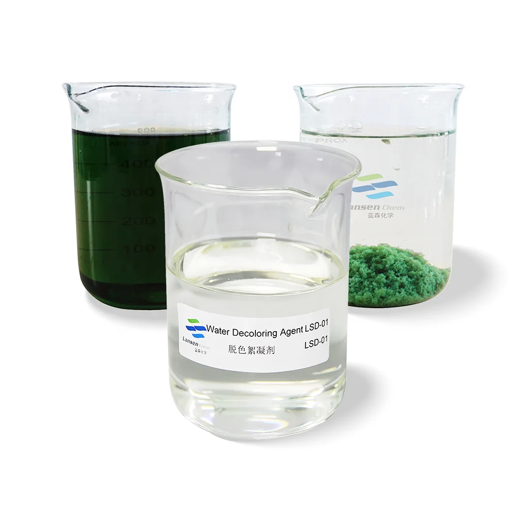 LSD-01 Water Decoloring Agent for Wastewater with Colorless or Light-color Sticky Liquid