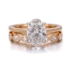 925silver lab diamond ring