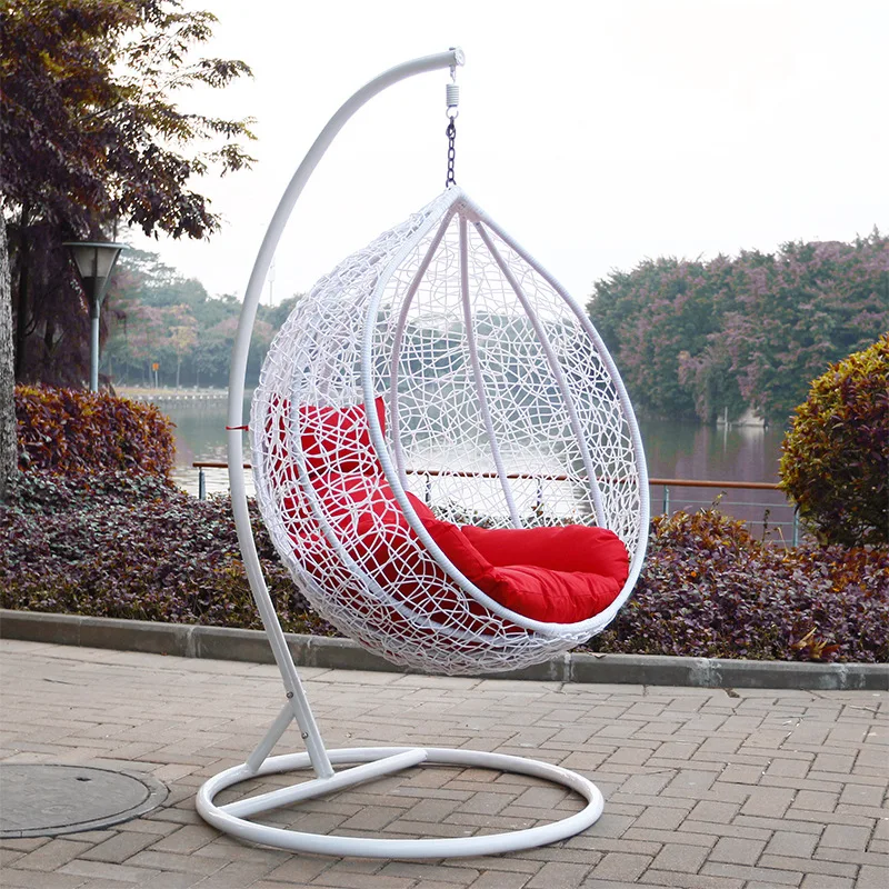 Hot Sale Custom Size High Quality Outdoor Hanging Leisure Swing Chair  Bird's Nest Shape Hanging Chair Home Balcony Rest for Sale