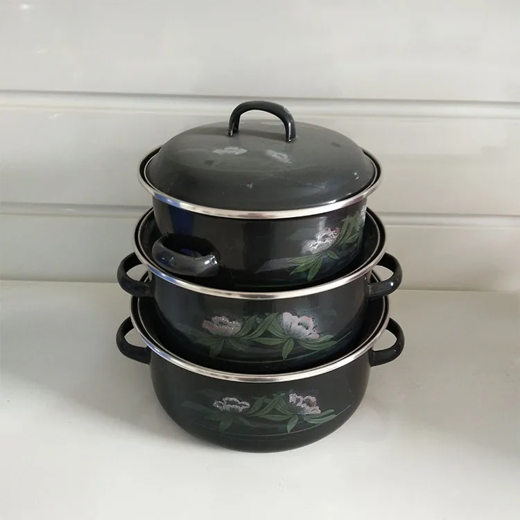 Best Enamelware Casserole Set with High Capacity Inside Insulated Casserole 3 Pcs Set High Capacity Inside 110XTDB Details
