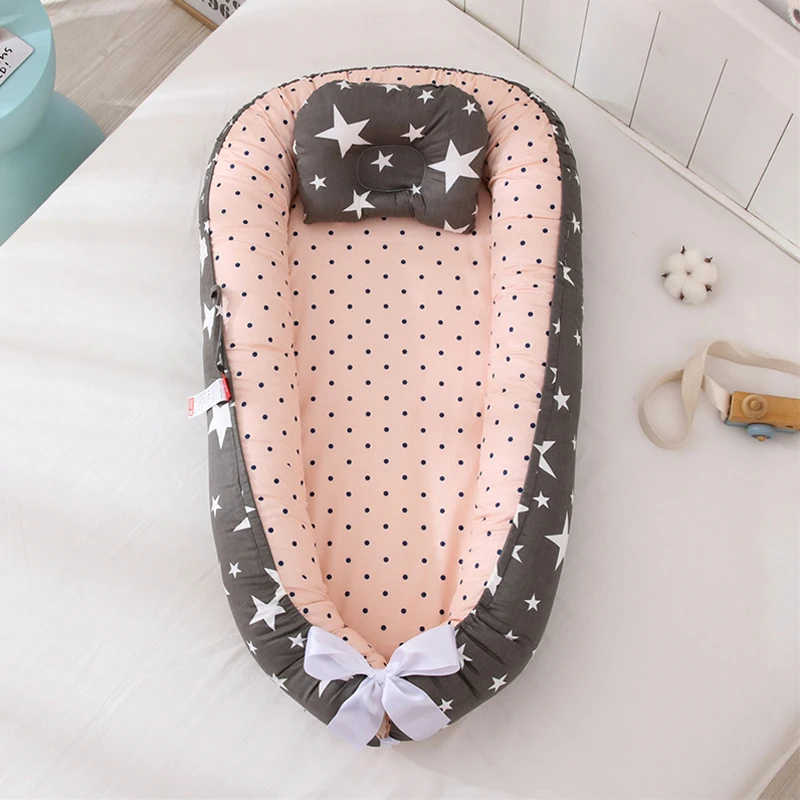 Portable Super Soft Breathable Newborn Infant Lounger Nest Cocoon