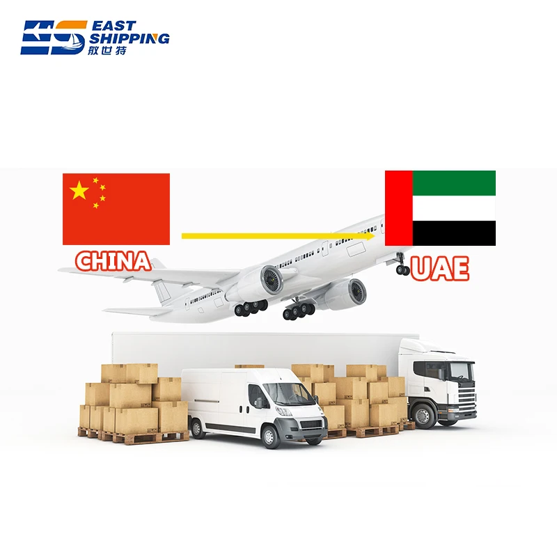 East Shipping Agent To United Arab Emirates Chinese Freight Forwarder Sea Air Freight DDP Shipping Clothes China To UAE