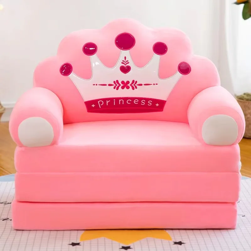 Kid's Sofa Set Furniture Plush Cartoon Toy Sofas