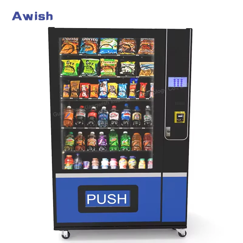 Exw Newest Combo Vendor Vending Machine For Soda Drinks Foods And ...