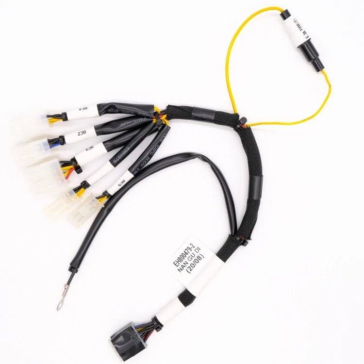 Custom-made Medical Smart Home Equipment Cable 24P Connector Complete Cable Assembly PTFE PVC Insulation Electronic Wire Harness