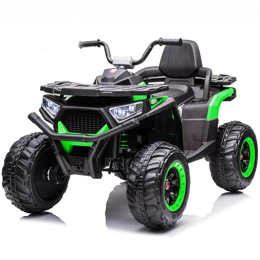 Best Selling Children's Electric Rechargeable Unisex Large Ride-On Battery Dual Drive Road Safe Metal Toy Car 2 4 Years