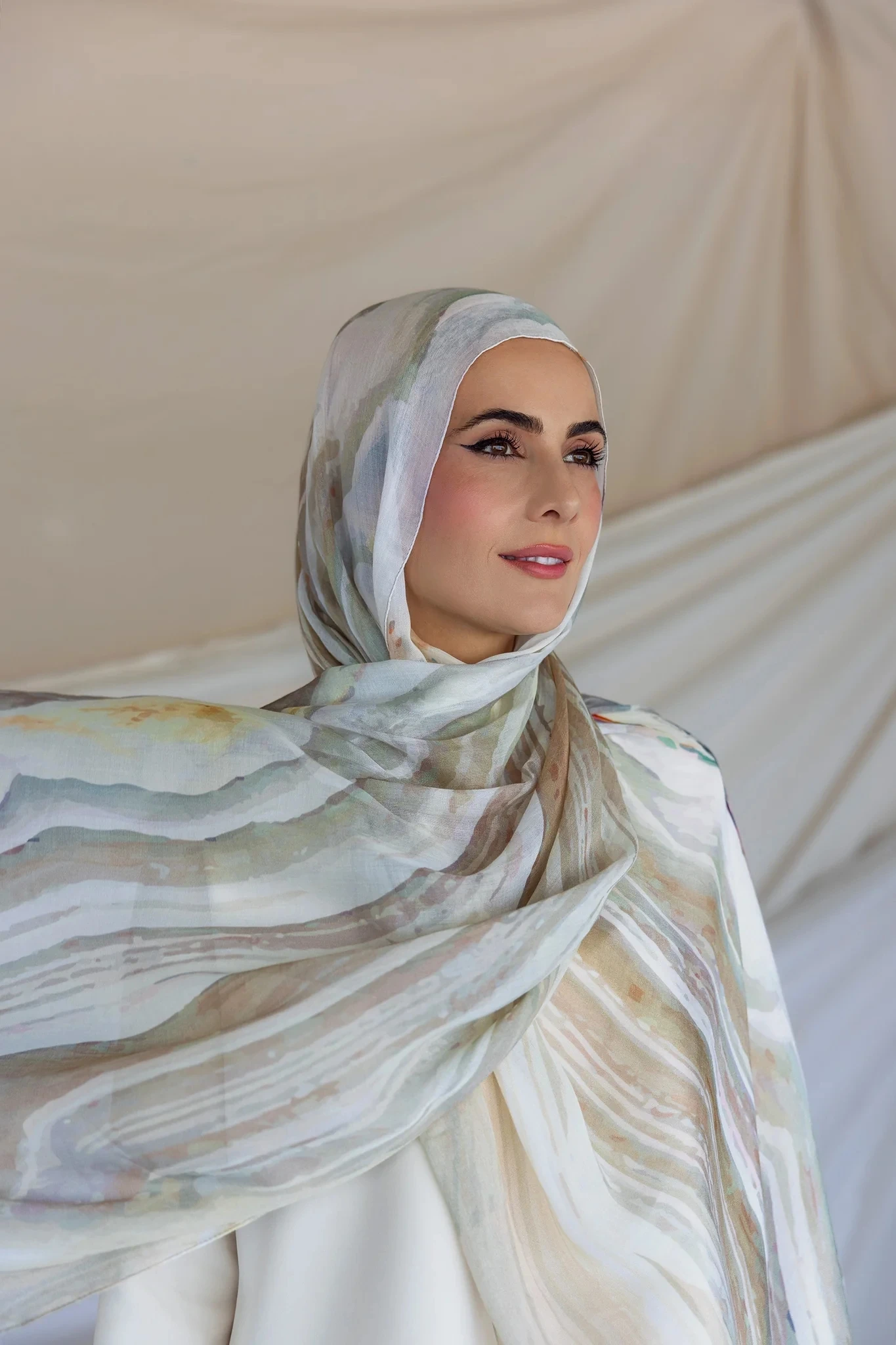 2024 New Customize Same As Vela Modal Printed Modal Fabrics Hijab Scarf Muslim Women Modal Cotton Hijab Scarf