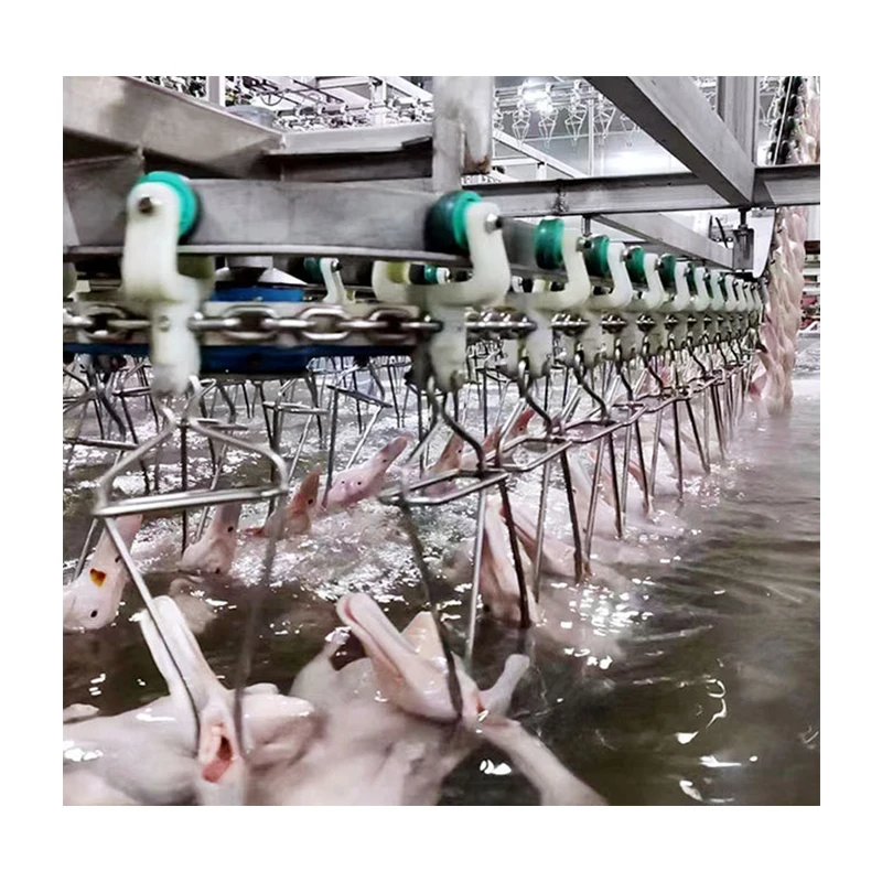 TCA High Quality Automatic Quail Poultry Chicken Slaughtering and Cutting Machine Line Equipment
