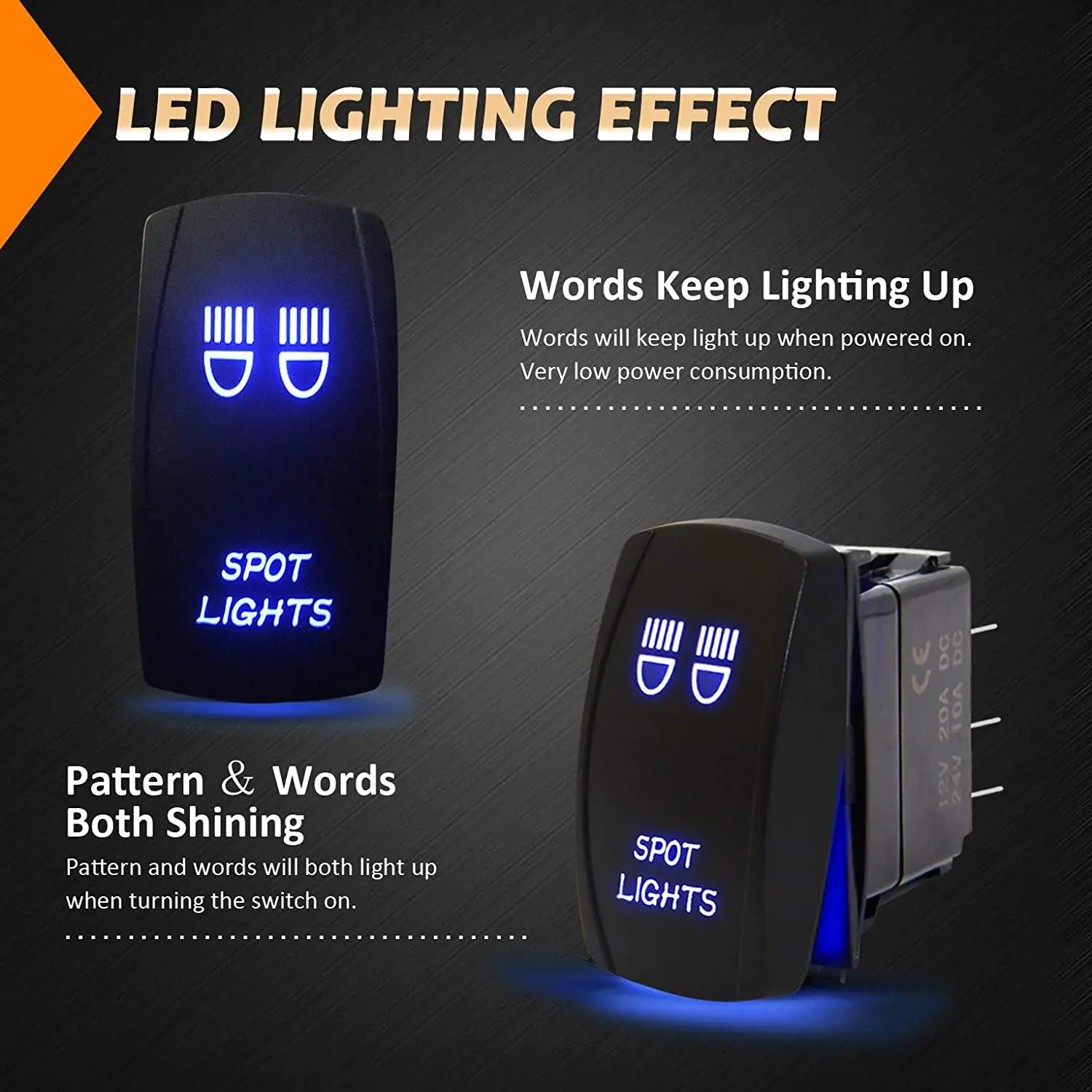 Marine Carling Switch Boat 12 V Rv Led Rocker Switch Panel With Spst/dpst/  Boat Electronics/atv/utv Parts & Accessories - Buy Marine Carling Switch,12  V Switch,Rocker Switch Product on Alibaba.com