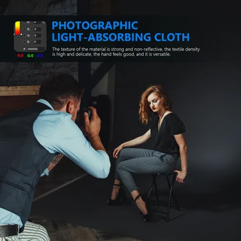 Neewer 1.8 X 2.8M Professional Photo Lighting Studio Chromakey Screen Polyester Background Backdrop Cotton detail image
