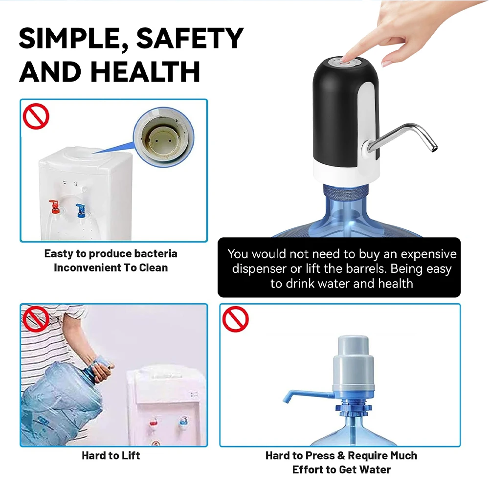 Portable Intelligent Water Dispenser - Perfect for Camping