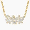 Gold  necklace-5