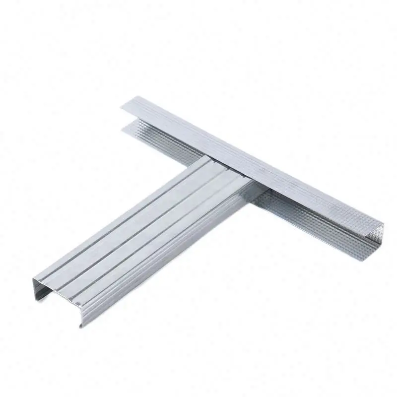 Light Gauge Keel Stud Track c Channel Steel Metal Ceiling System Drywall Metal Stud CD UD UW CW Steel Ceiling System