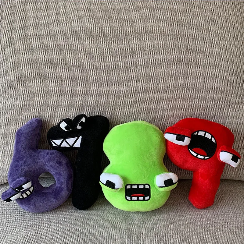 Newest Alphabet Lore Plush 0-9 Numbers Stuffed Animal Plushie Doll Toys ...