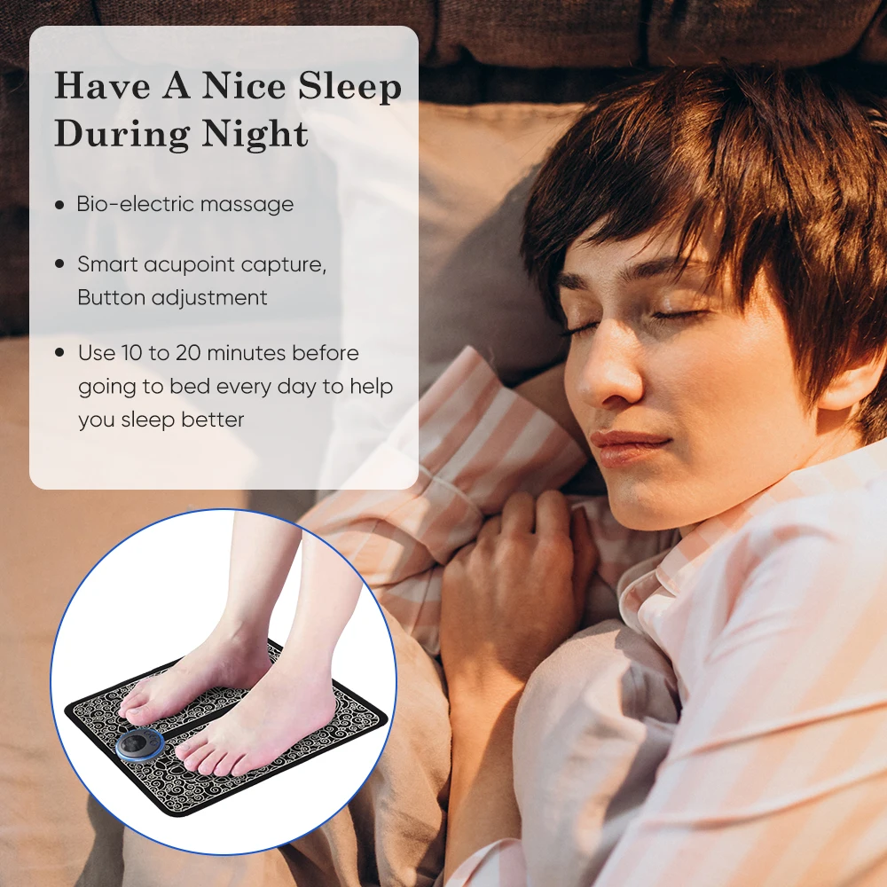 ONULISS 2023 Home Use Relax with Electric EMS Foot Massager.