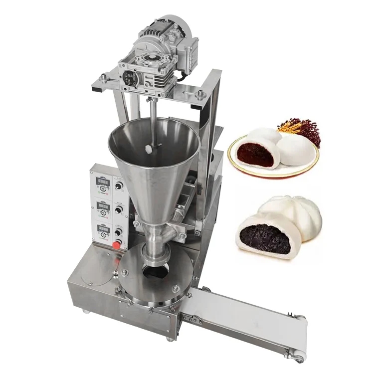 Bästsäljande Automatisk manuell bulltillverkningsmaskin chines baozi maker small machine bun bao