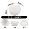 M50962 สีขาว [ชามกลม]