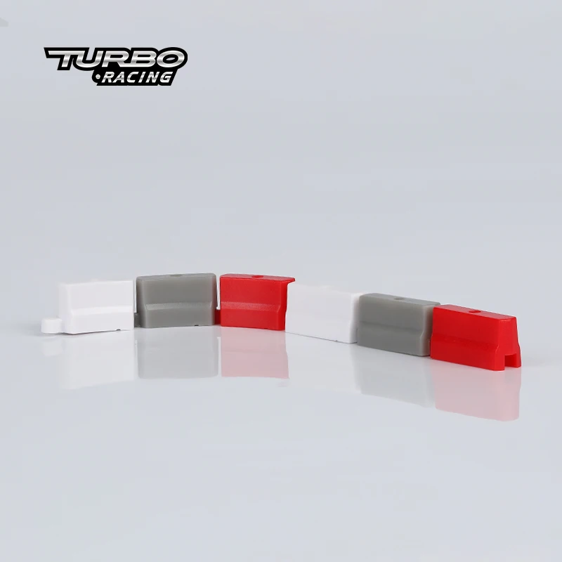 Turbo Racing 1:76 3 вида цветов Пластиковые Цемент барьер для RC 50 штук упакованы
