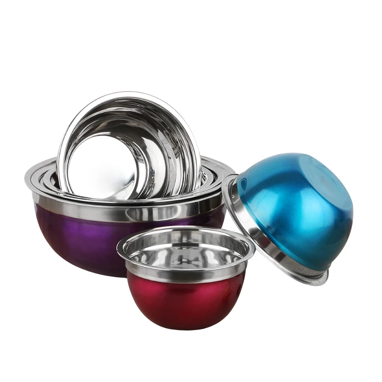 Stainless Steel Mixing Bowl (22cm/24cm/26cm/28cm)