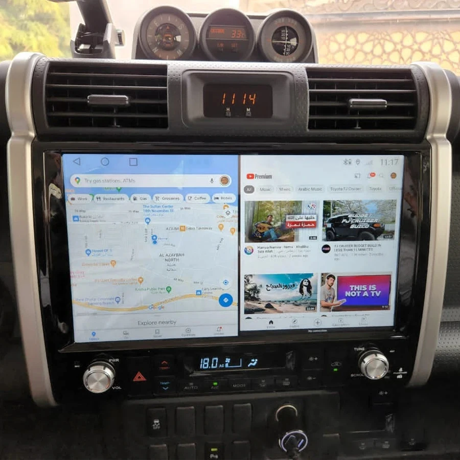 トヨタ FJクルーザー 2006-2019用 13.3インチ Android オーディオ GPS