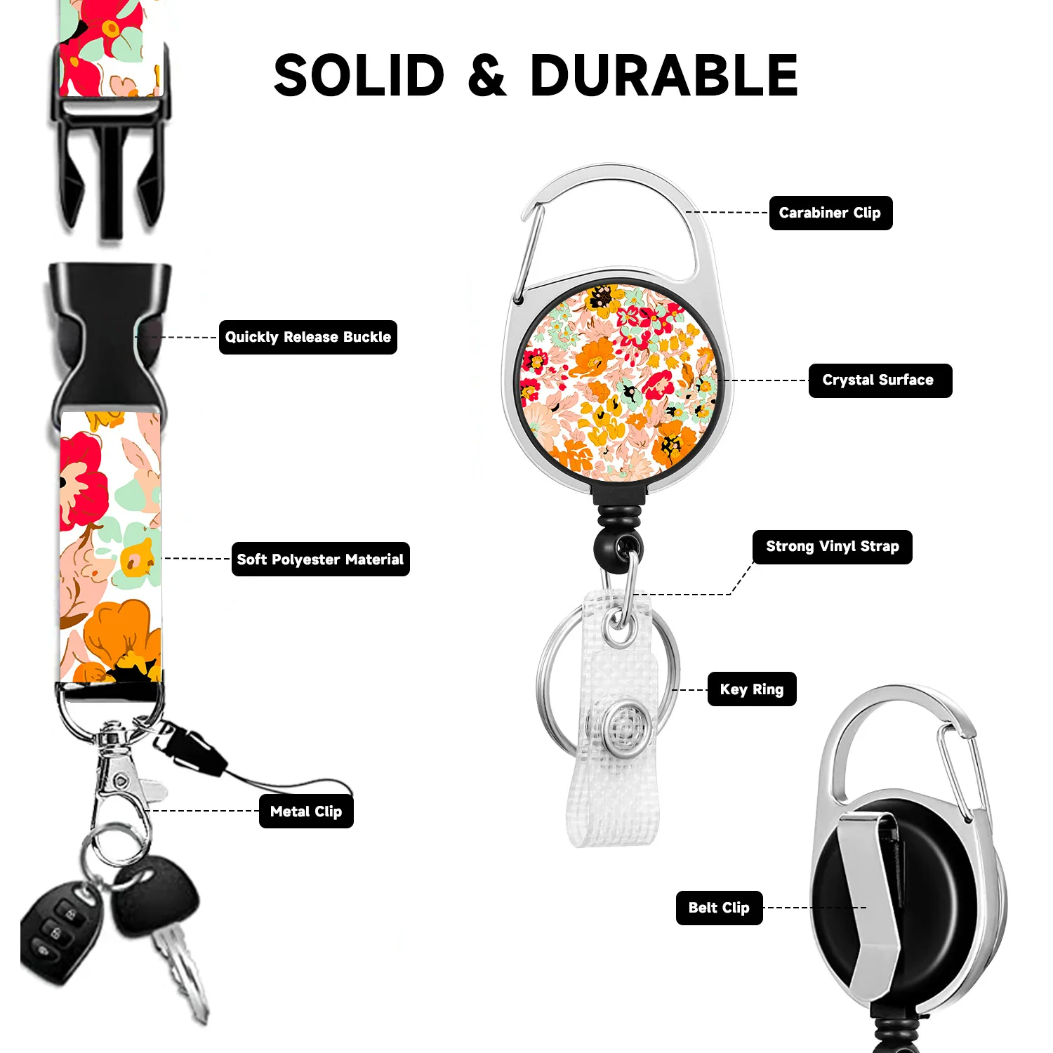 Manufacturer Customized ID Card Sleeve Hanging Rope Retractable Easy to Pull Buckle Neck Straps Lanyard With Card Badge Holder Manufacturer Customized ID Card Sleeve Hanging Rope Retractable Easy to Pull Buckle Neck Straps Lanyard With Card Badge Holder