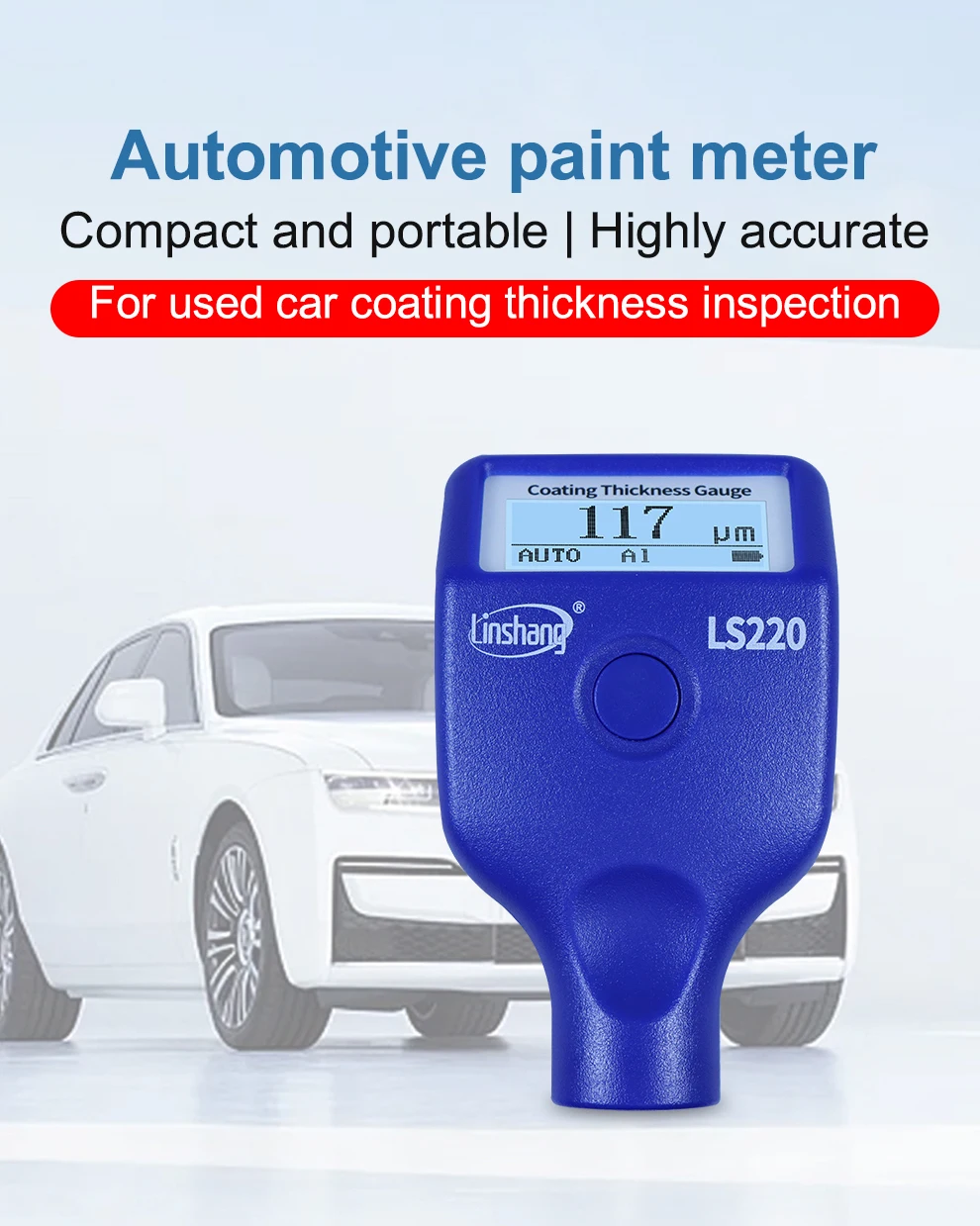 Ls220 Coating Measurement Coating Thickness Gauge Many Coating ...