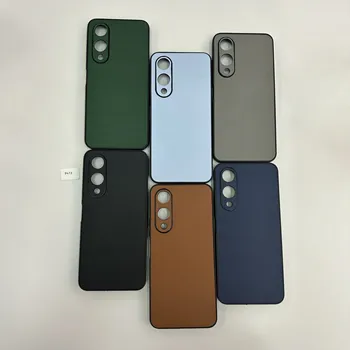 2024 New Model Factory Wholesale Soft Black Matte IMD Non-slip edge Back Cover Frosted  Smart Phone Case For Vivo Y17 Back Cover