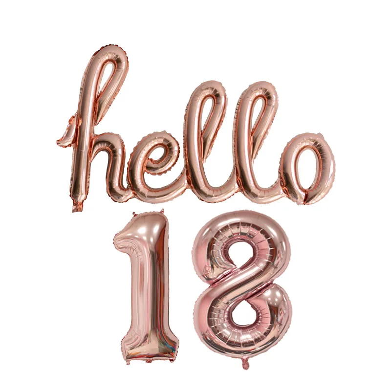 16 pollici Palloncino Oro Lettere B 40cm Mylar Piccolo Da Ballon Per Anniversario Festa Compleanno Baby Shower Matrimonio Decorazione Palloncini (oro B