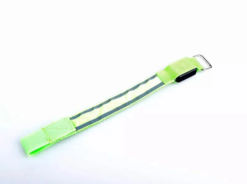 
Горячая Распродажа 2021, светодиодная Светоотражающая мигающая светодиодная повязка на руку для бега 