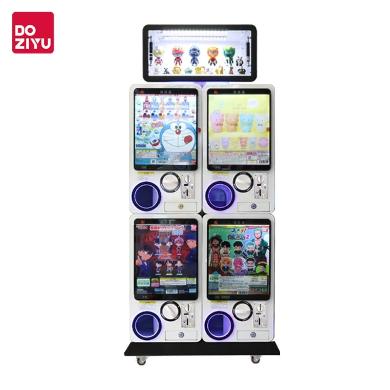Machine Distributrice de Jouets Automatique, Gashapon, Gachapon, Machine à Capsules, Distributeur de Billes à Jouets, Machine à Capsules Surprise IV