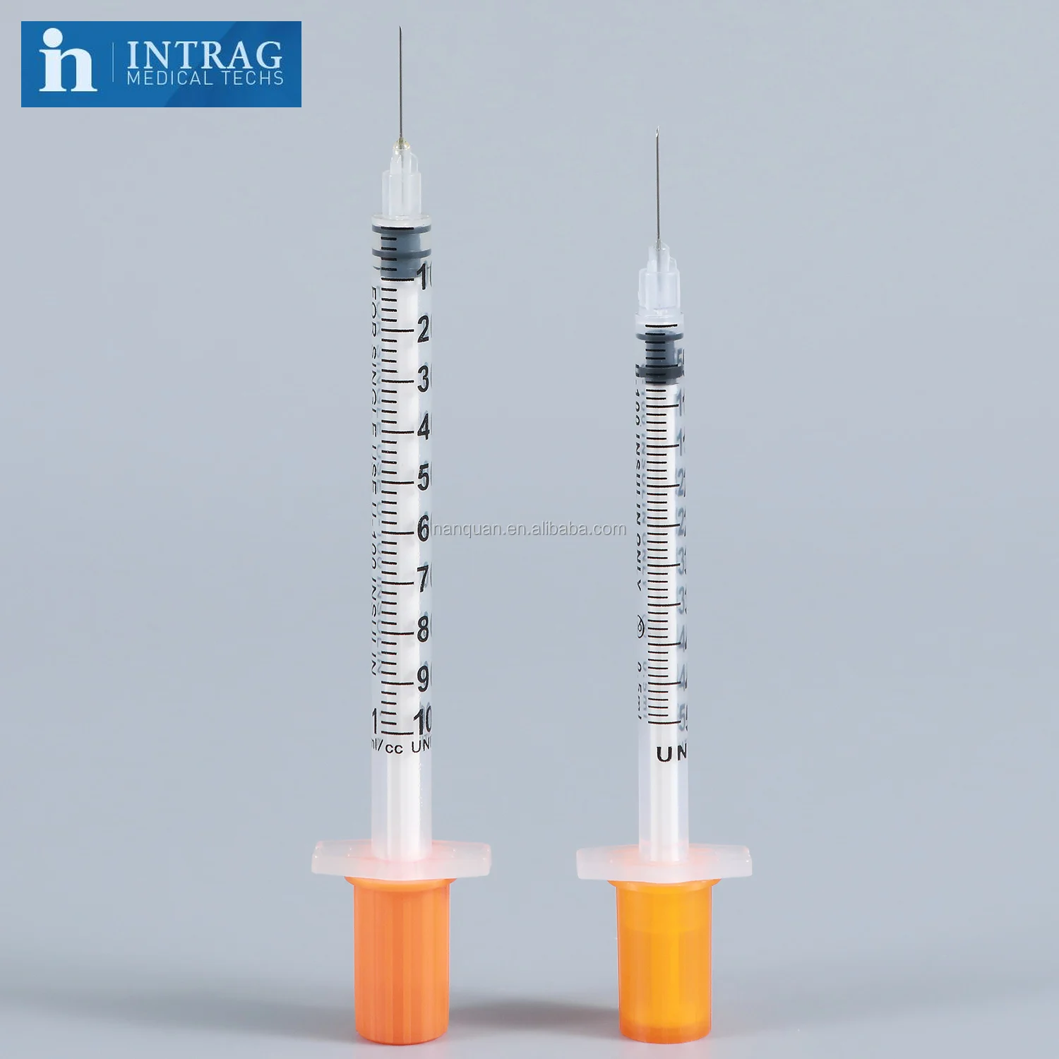 Шприцы u-100 Insulin 1 мл