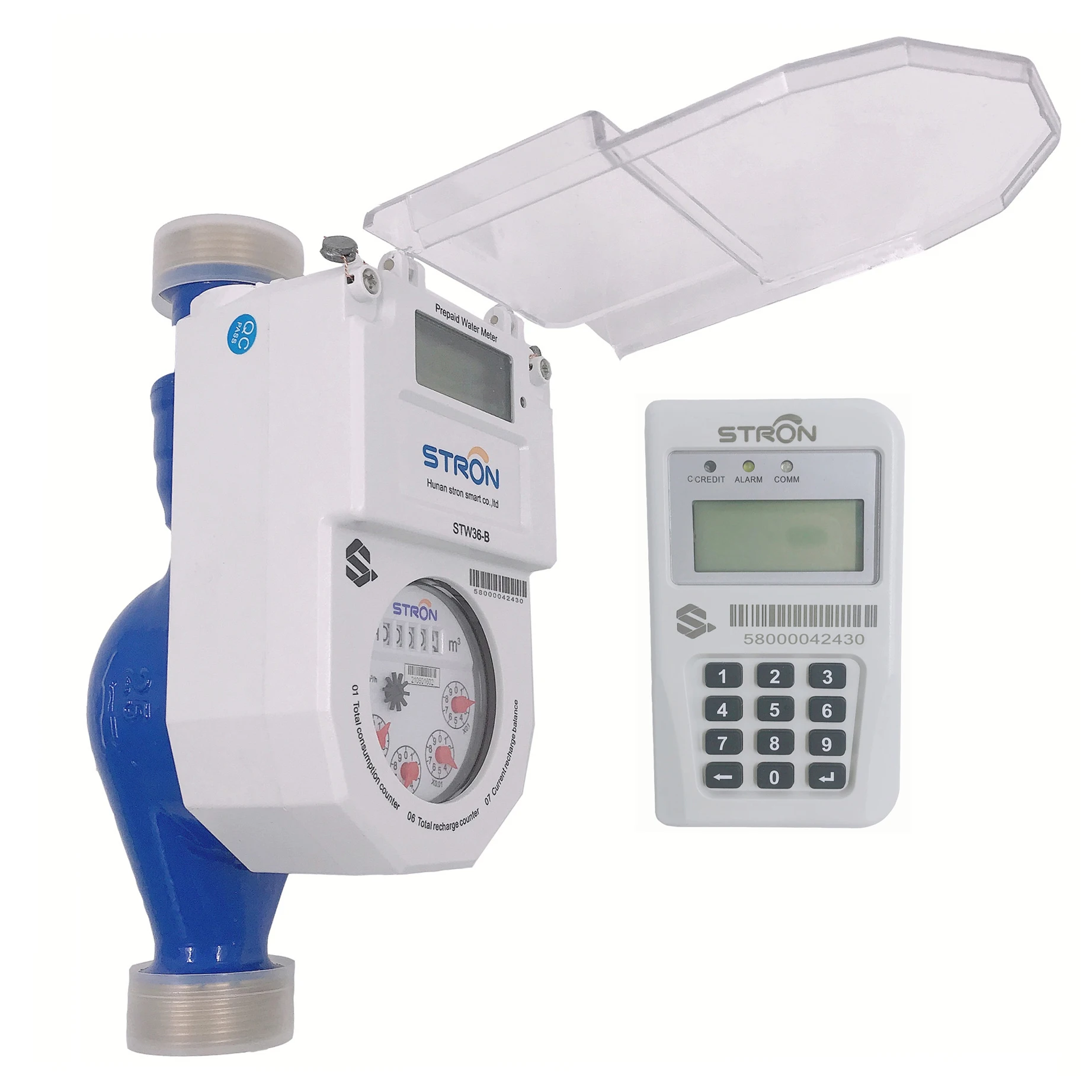 Prepaid Water Meter With Split CIU
