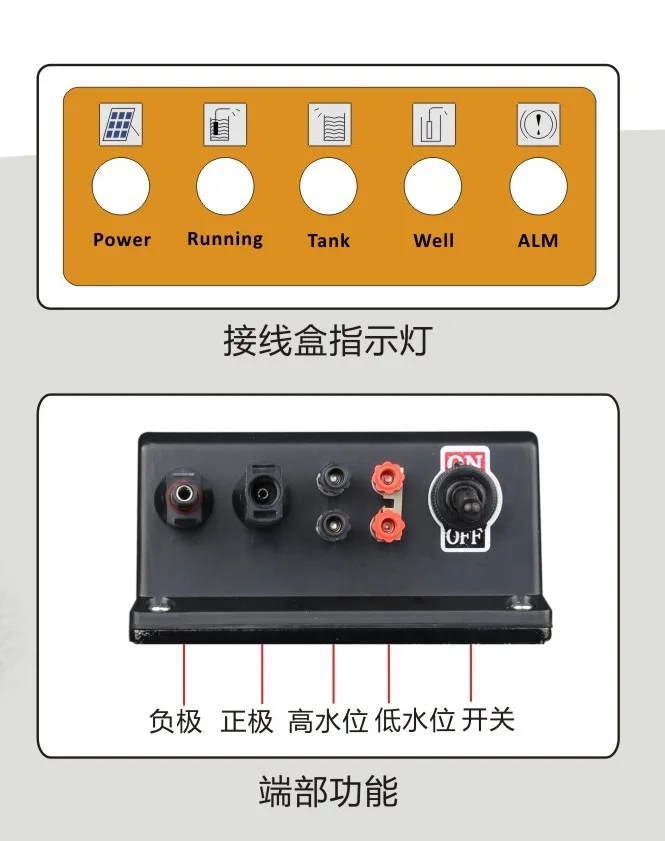Широко используемый сельскохозяйственный Солнечный водяной