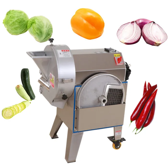 Industrial Electric Vegetable Cutter Machine Potato Onion Slicer