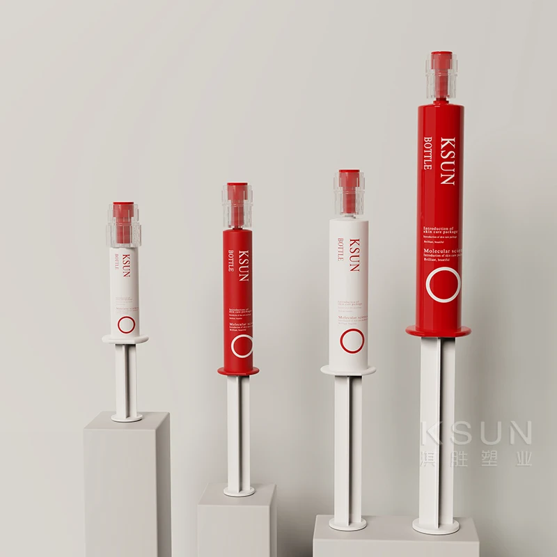 1ml 3ml Serum Packaging PS Serum Essence Disposable Cosmetic Syringe