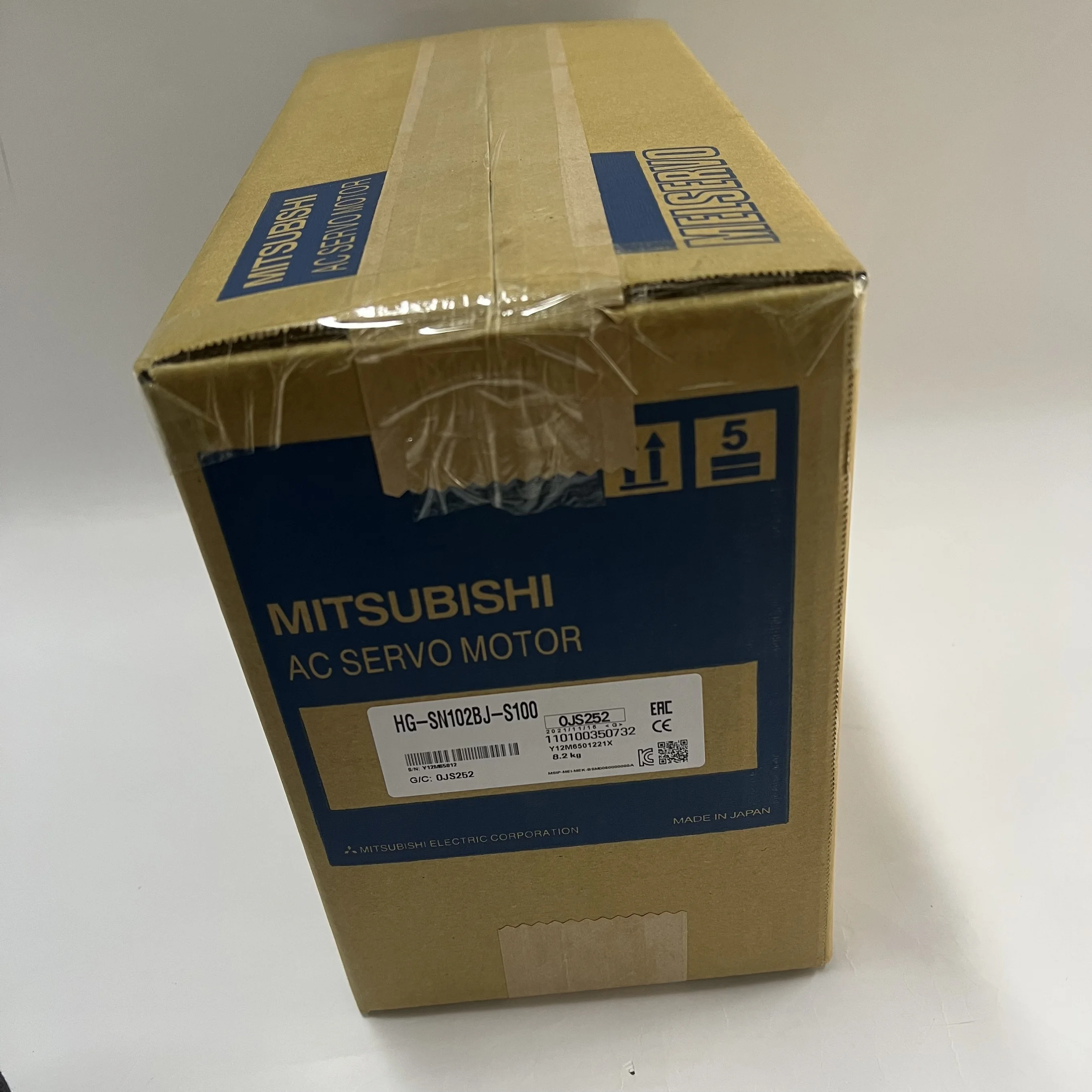 Mitsubishi AC Servo Motor HG-SH102BJ-S100
