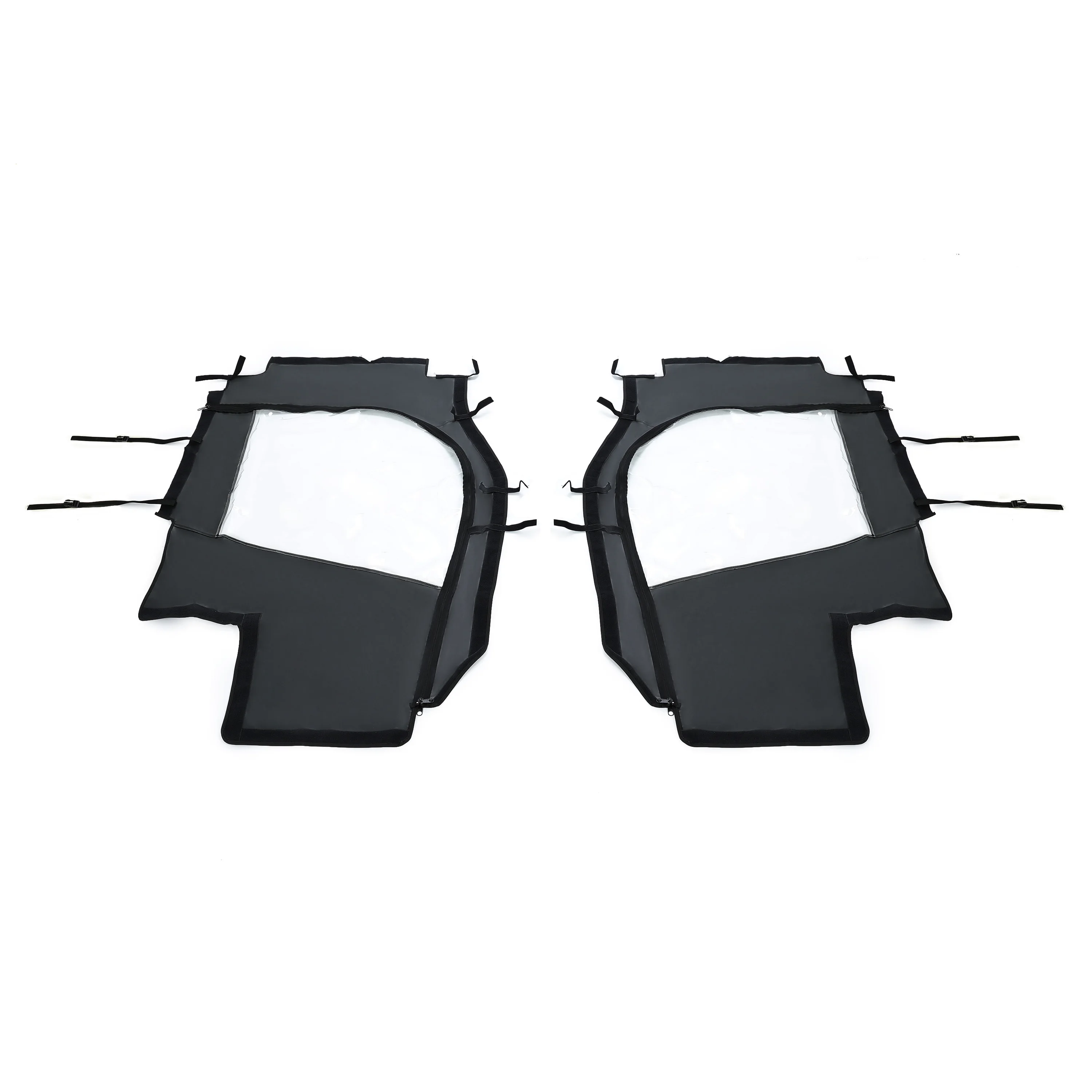Upper Soft DOORS for CF Moto Zforce 500 800 800EX 1000 W/zippered
