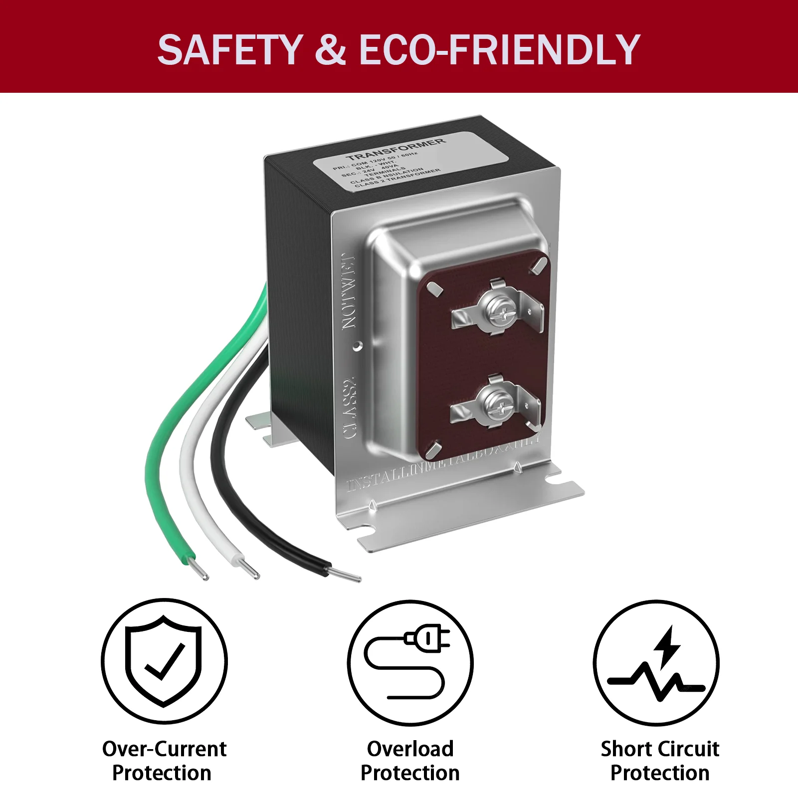24V 40VA Doorbell Transformer